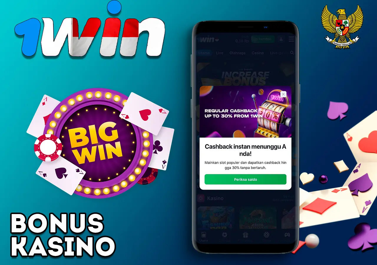 Bonus utama untuk 1Win Casino