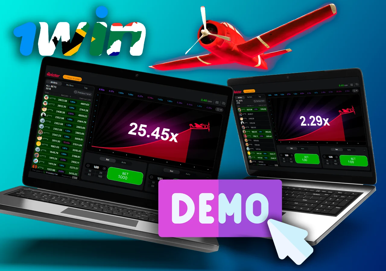Play Aviator demo mode on 1Win if you are a beginner