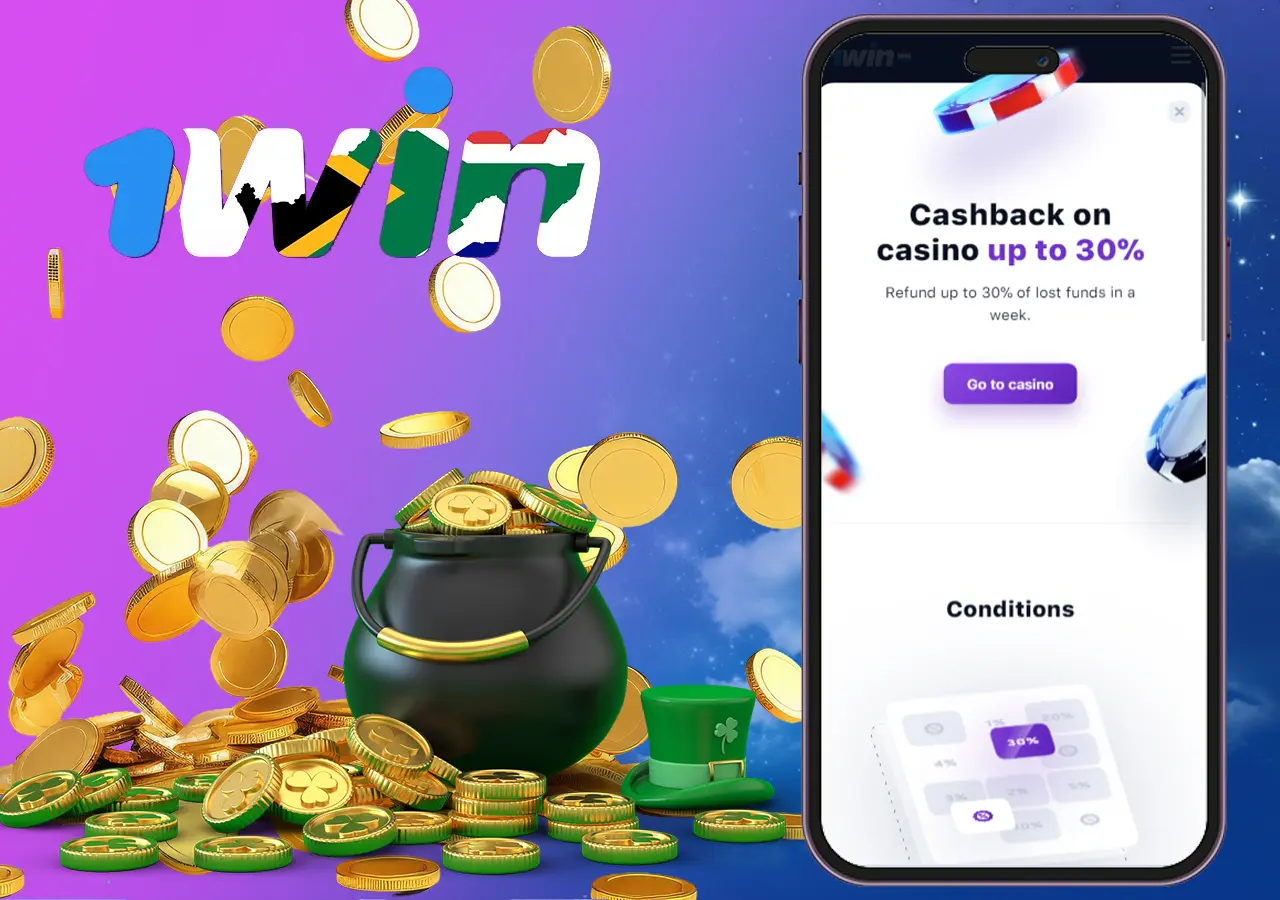 Increased cashback for all players at 1Win casino